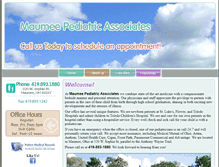 Tablet Screenshot of maumeepeds.com